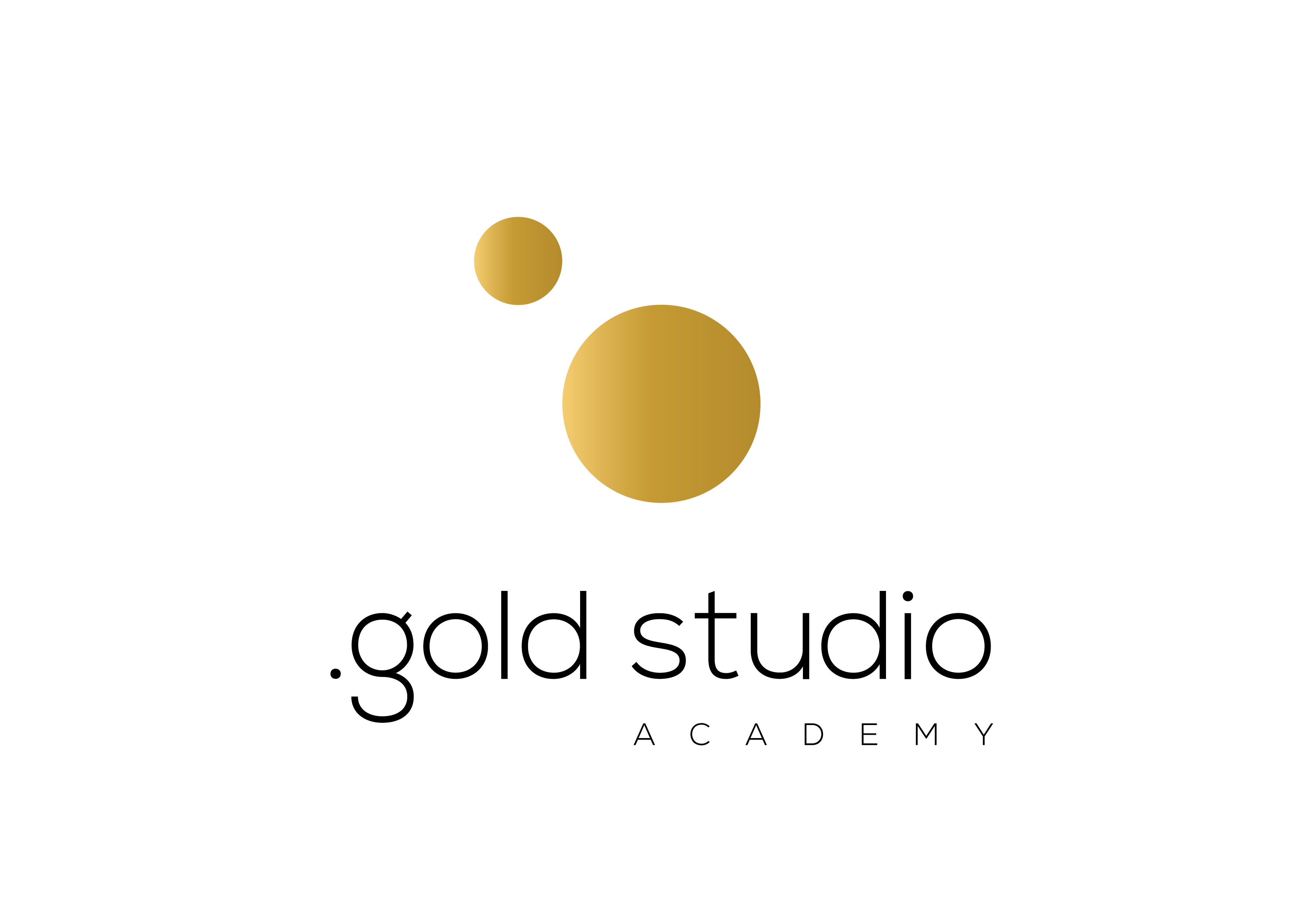 Logo - .gold studio ACADEMY