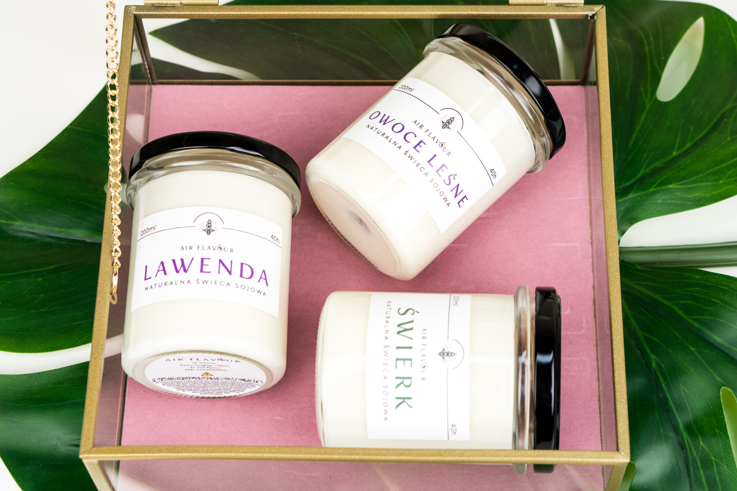 Fotografia aranżacyjna świec